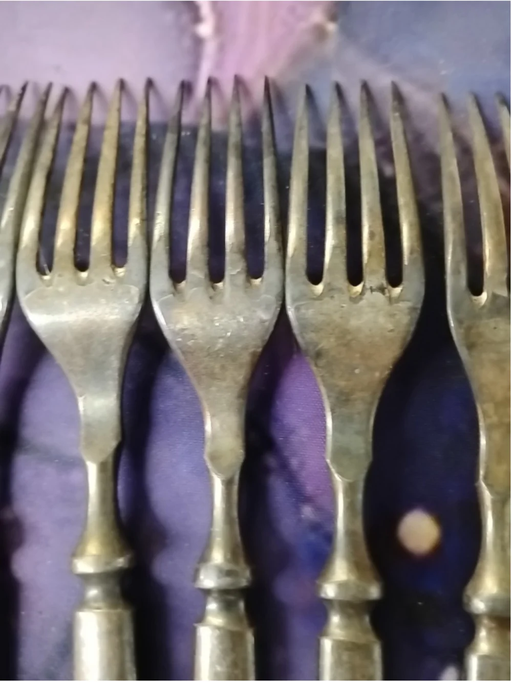 Antique Rogers & Bro. 12 Silver Plate Fork Waterbury Conn 7 3/4